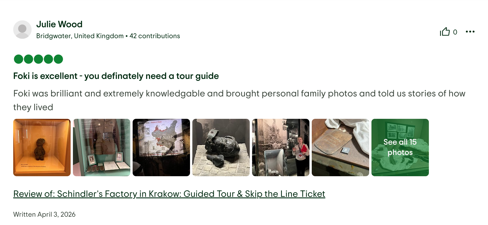 TripAdvisor review 12