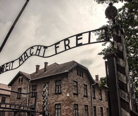 Auschwitz is a former nazi camp in Oświęcim town