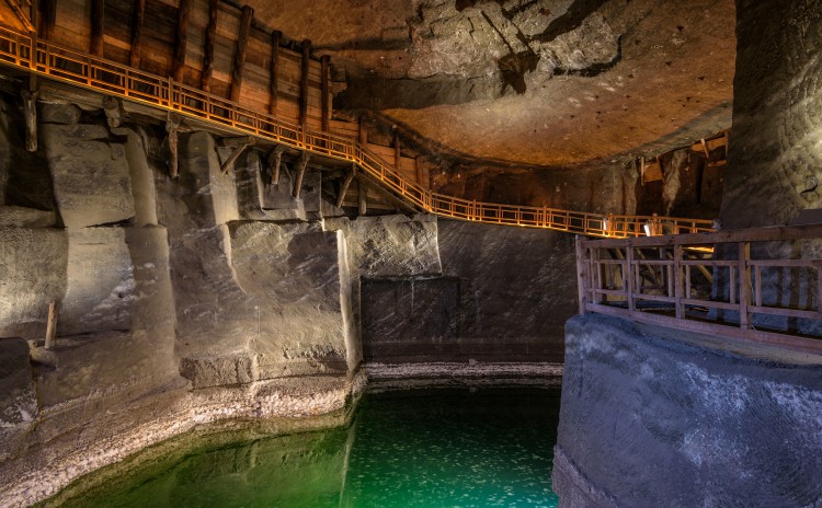 Wieliczka Salt Mine Tour from Krakow - water chambers